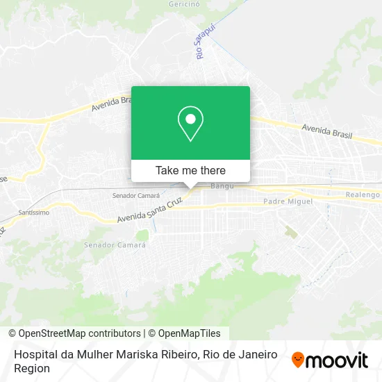 Hospital da Mulher Mariska Ribeiro map