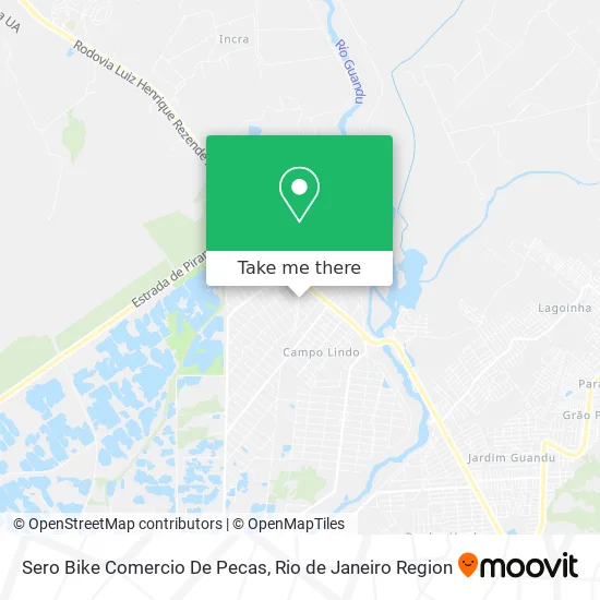 Sero Bike Comercio De Pecas map