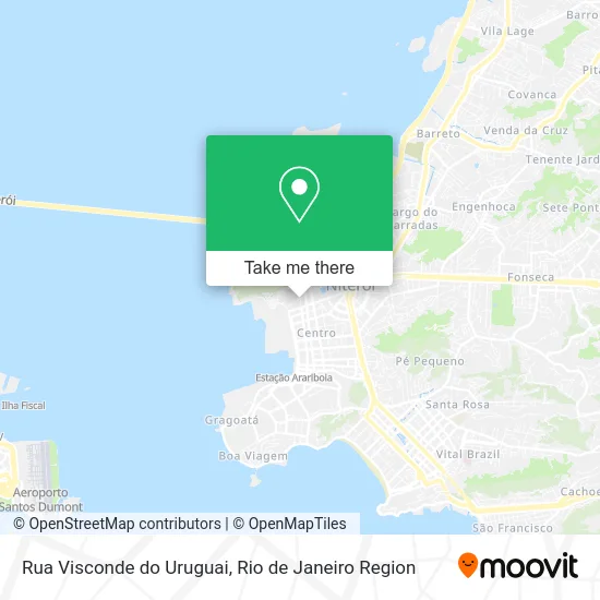 Rua Visconde do Uruguai map