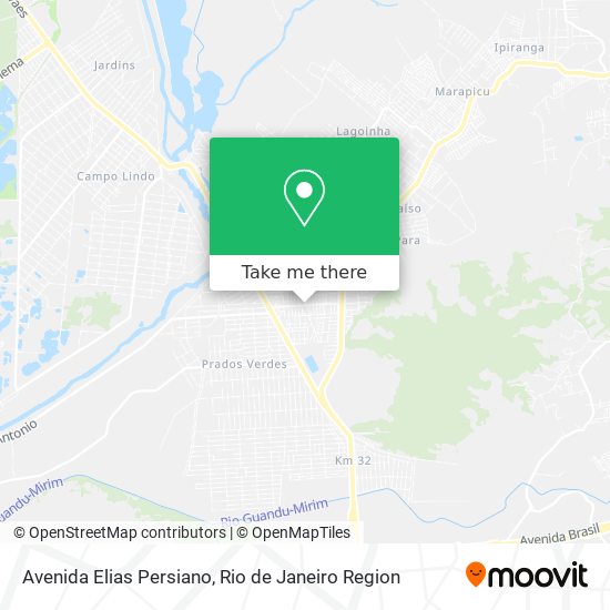 Mapa Avenida Elias Persiano