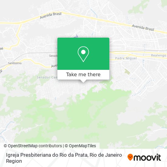 Mapa Igreja Presbiteriana do Rio da Prata