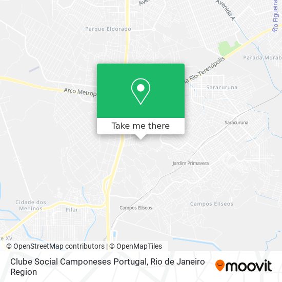 Clube Social Camponeses Portugal map