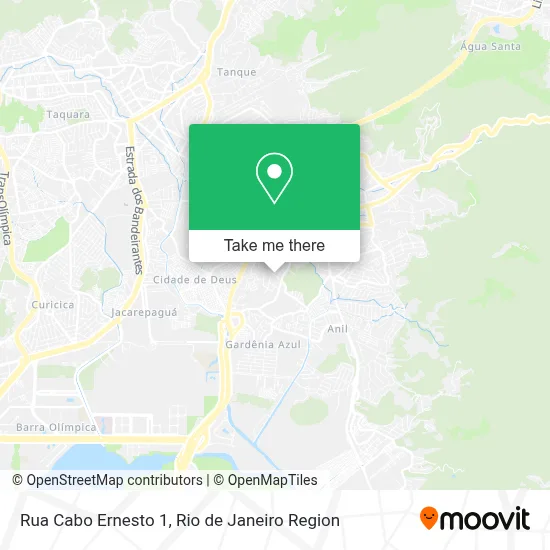 Rua Cabo Ernesto 1 map