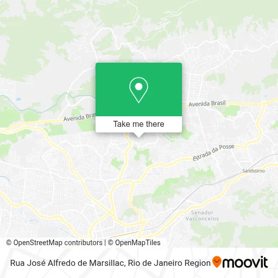 Rua José Alfredo de Marsillac map