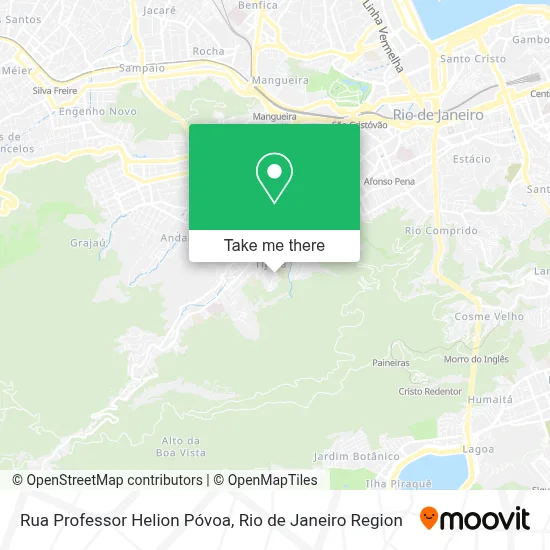 Rua Professor Helion Póvoa map