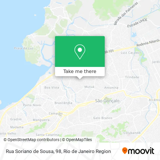 Rua Soriano de Sousa, 98 map