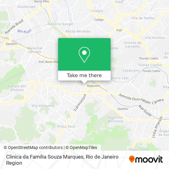 Clinica da Família Souza Marques map