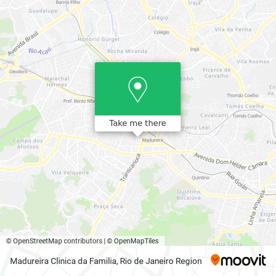Madureira Clinica da Familia map