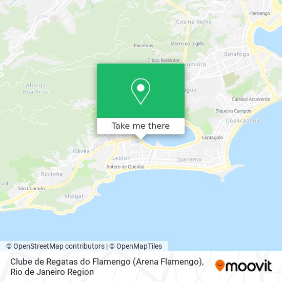 Clube de Regatas do Flamengo (Arena Flamengo) map