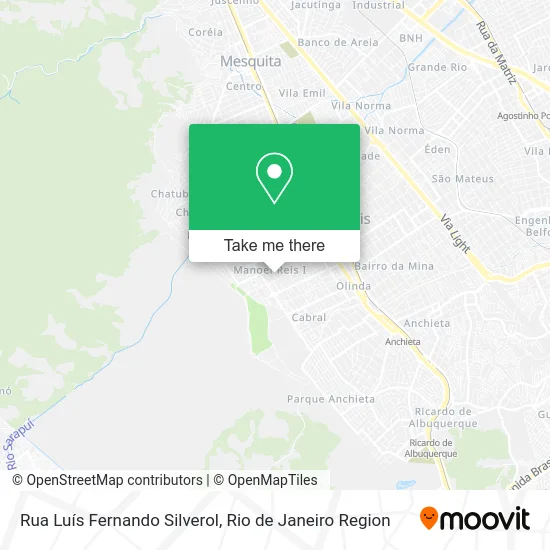 Rua Luís Fernando Silverol map