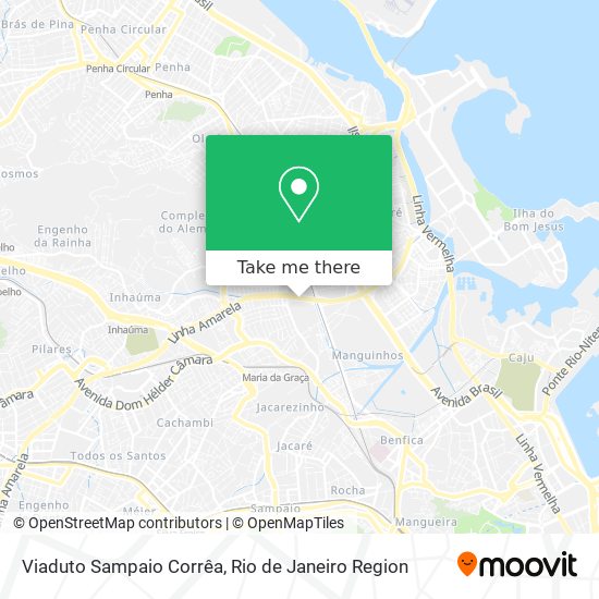 Viaduto Sampaio Corrêa map