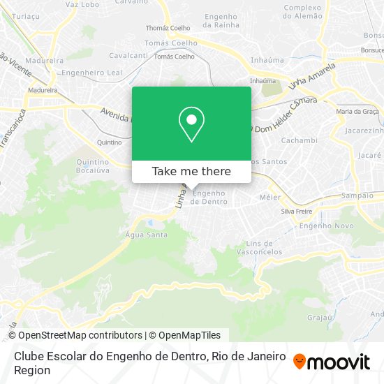 Clube Escolar do Engenho de Dentro map