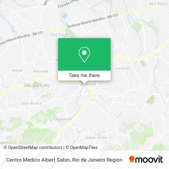 Centro Medico Albert Sabin map