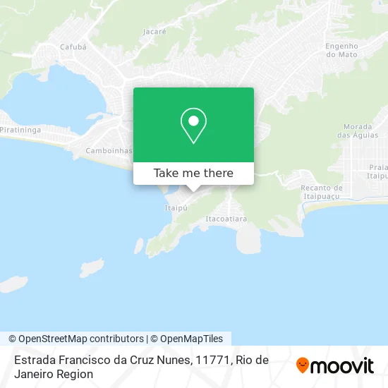 Estrada Francisco da Cruz Nunes, 11771 map