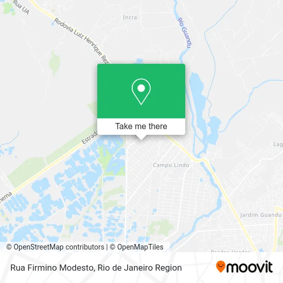 Rua Firmino Modesto map