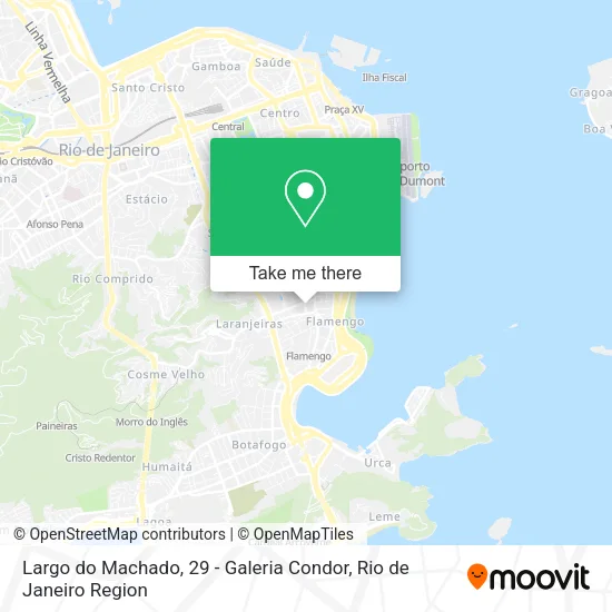 Largo do Machado, 29 - Galeria Condor map