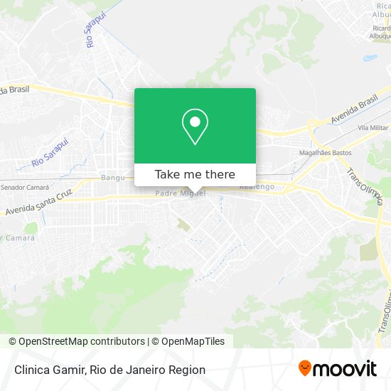 Clinica Gamir map