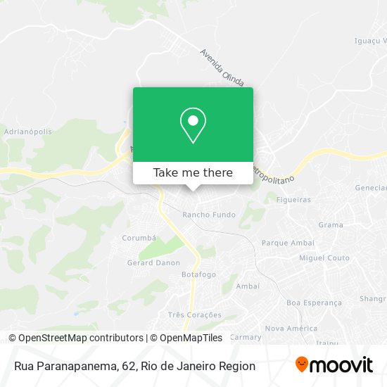 Rua Paranapanema, 62 map