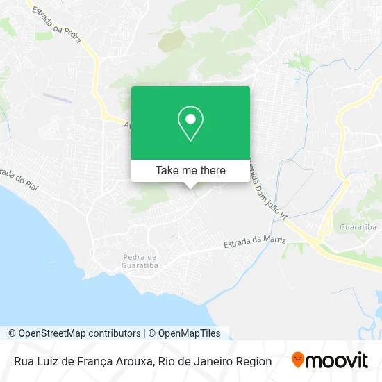 Rua Luiz de França Arouxa map