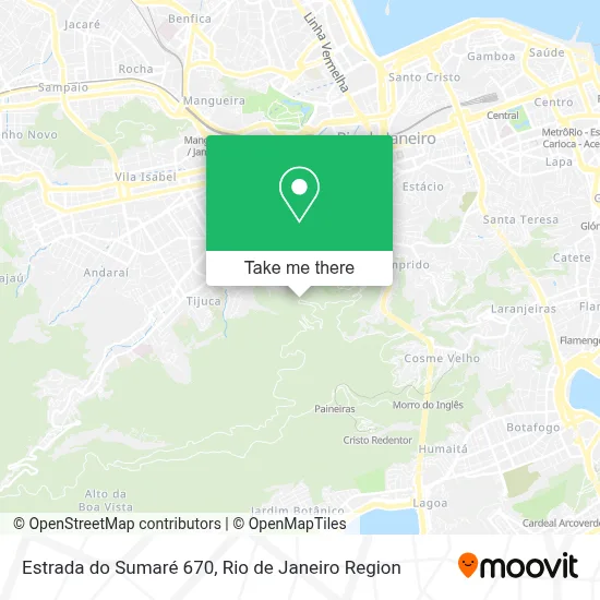 Estrada do Sumaré 670 map