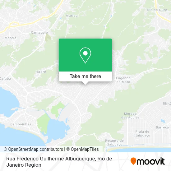 Rua Frederico Guilherme Albuquerque map
