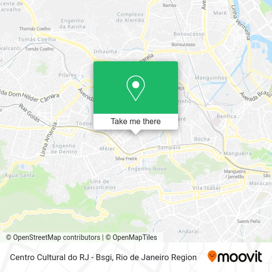 Centro Cultural do RJ - Bsgi map