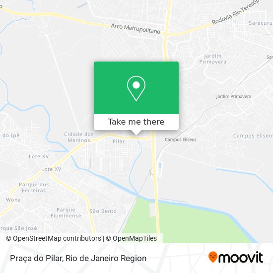 Praça do Pilar map