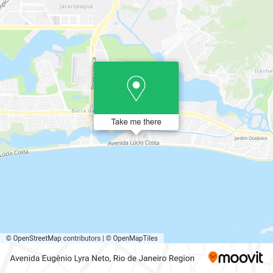Avenida Eugênio Lyra Neto map