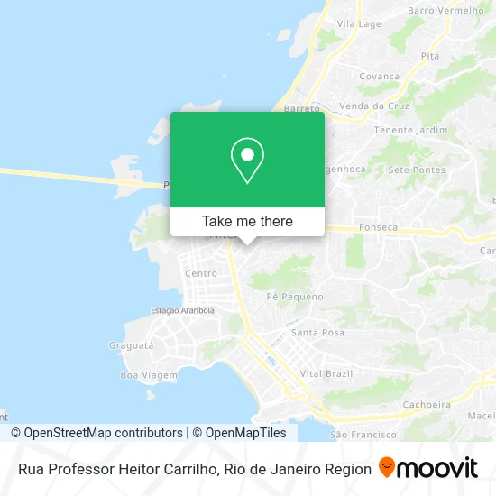 Rua Professor Heitor Carrilho map
