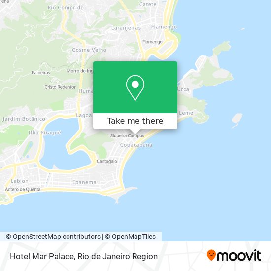 Hotel Mar Palace map