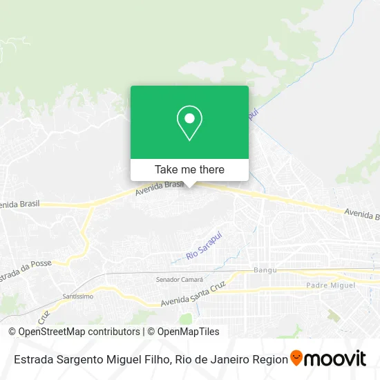 Estrada Sargento Miguel Filho map