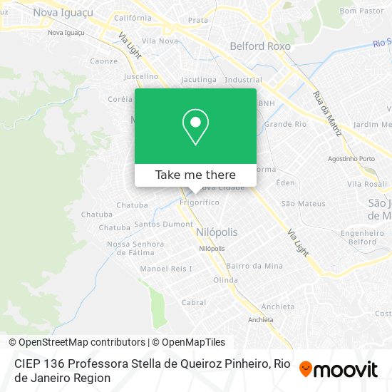 CIEP 136 Professora Stella de Queiroz Pinheiro map