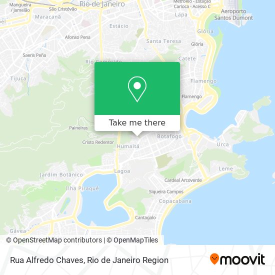 Mapa Rua Alfredo Chaves