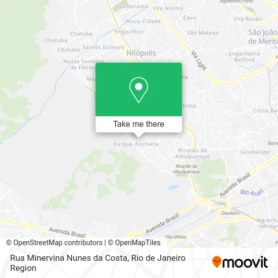 Rua Minervina Nunes da Costa map