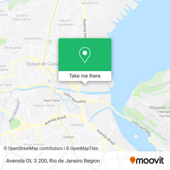 Avenida OL 3 200 map