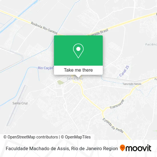 Faculdade Machado de Assis map