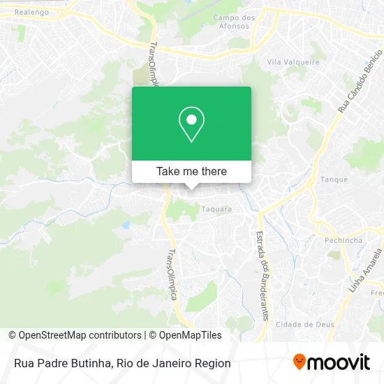 Rua Padre Butinha map