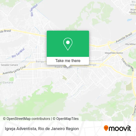 Igreja Adventista map