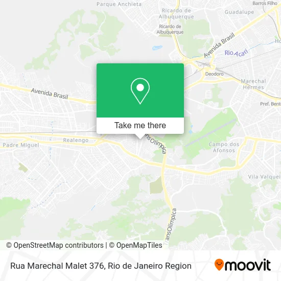 Rua Marechal Malet 376 map