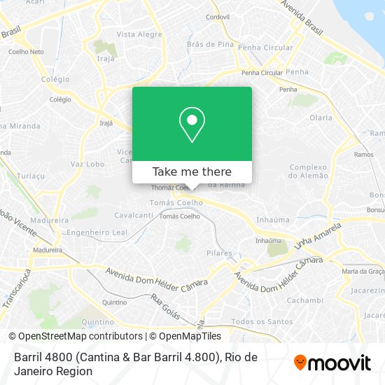Barril 4800 (Cantina & Bar Barril 4.800) map