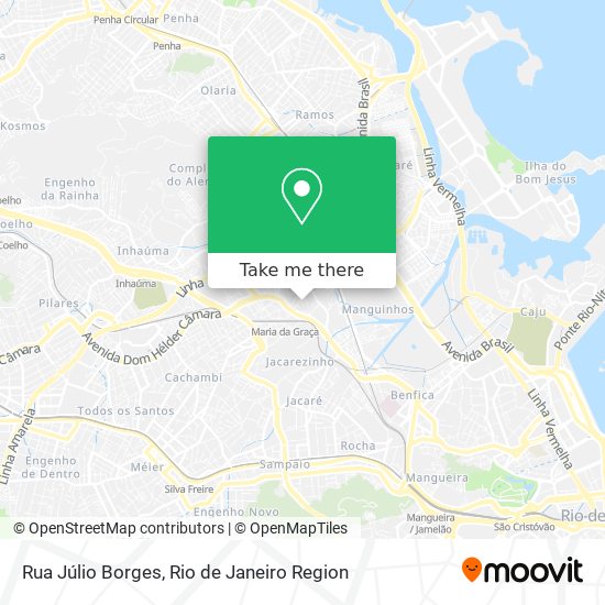 Rua Júlio Borges map