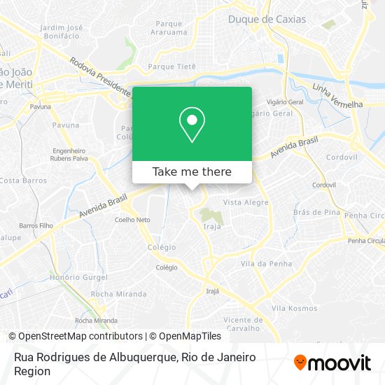 Rua Rodrigues de Albuquerque map