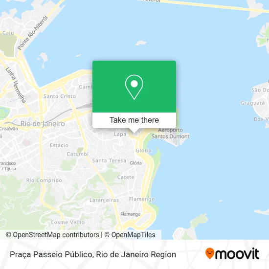 Praça Passeio Público map