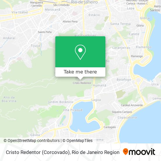 Cristo Redentor (Corcovado) map