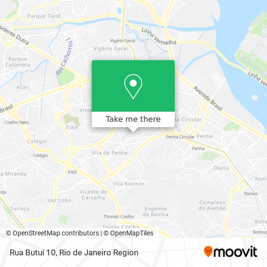 Rua Butuí 10 map