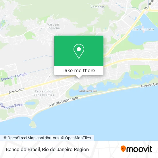 Banco do Brasil map