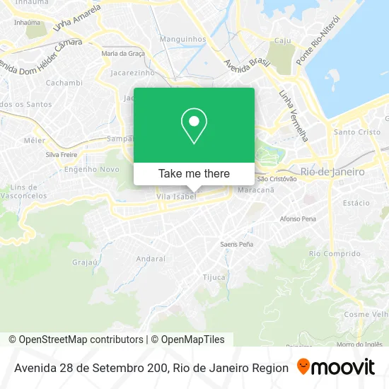 Avenida 28 de Setembro 200 map