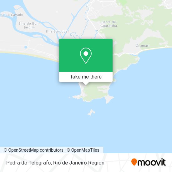 Pedra do Telégrafo map