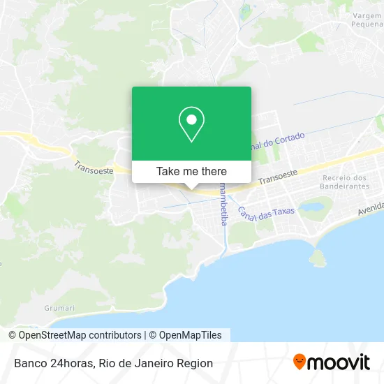 Banco 24horas map
