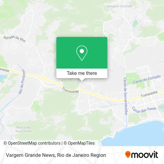 Vargem Grande News map